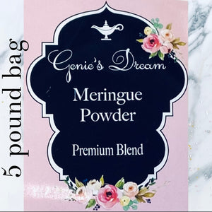Genie's Dream Premium Meringue Powder 5# Poly Pouch